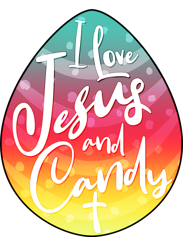 I Love Jesus And Candy Baseball Sleeve Shirt