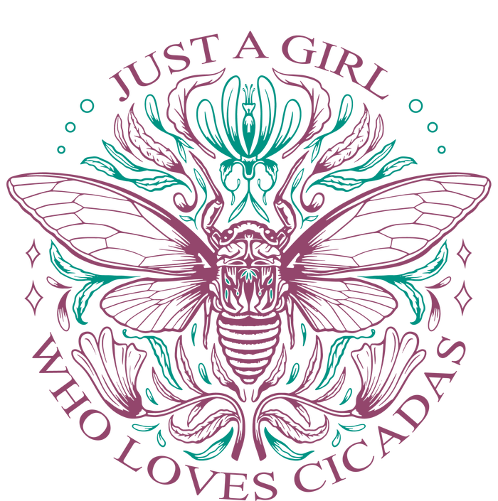 Just A Girl Who Loves Cicadas T-Shirt