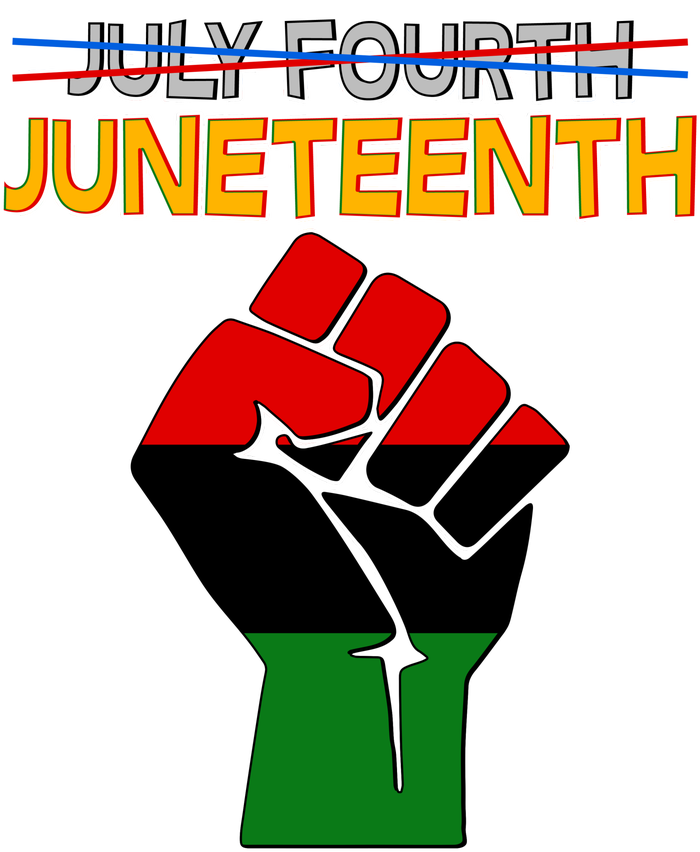 Juneteenth June 19th Traditional Colors Kids Colorblock Raglan Jersey