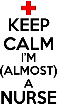 Keep Calm I'm Almost A Nurse T-Shirt