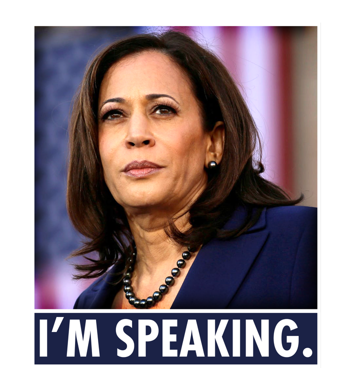 Kamala Harris I'm Speaking Vice President Debate Quote Raglan Sleeve Pajama Set