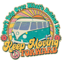 Vintage Retro VW Bus Keep Moving Forward Sunshine Coffee Mug