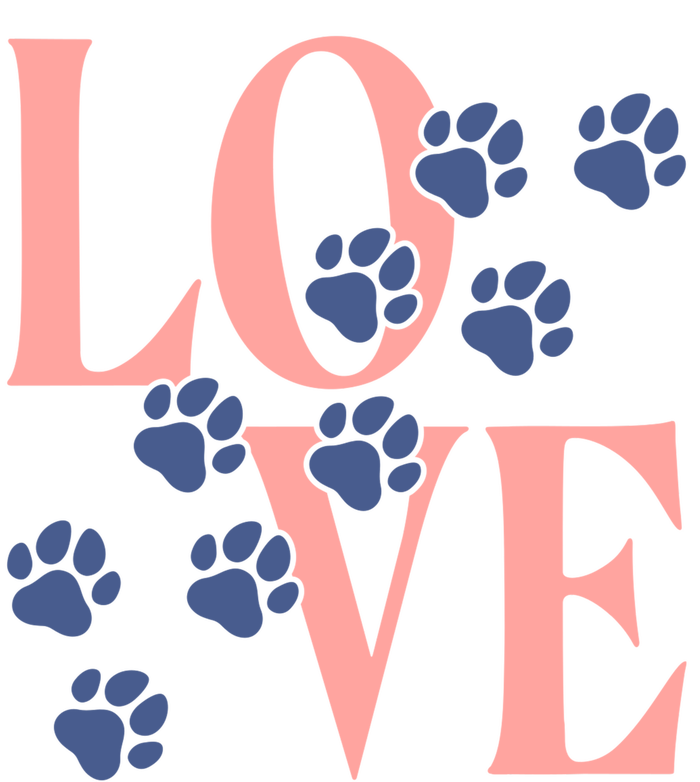 Love Paw Print 25L Jumbo Tote