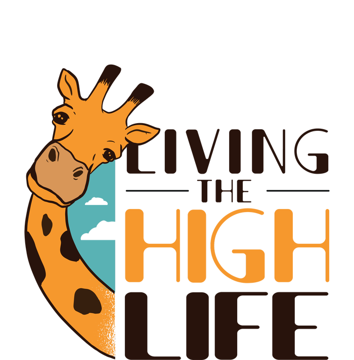 Living The High Life V-Neck T-Shirt