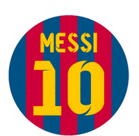 Messi Number 10 Retired Soccer Jersey T-Shirt