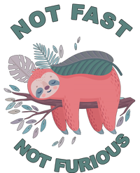 Not Fast Not Furious Sloth Cute T-Shirt