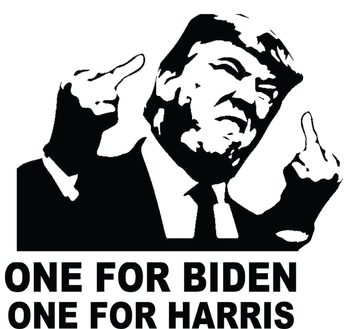 One For Biden One For Harris Pro Trump T-Shirt