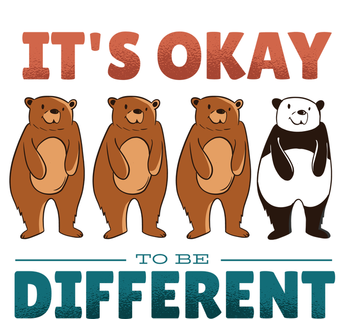 It's Okay To Be Different Bears Premium Hoodie