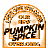  I For One Welcome Our New Pumpkin Spice Overloads Logo Raglan Sleeve Pajama Set