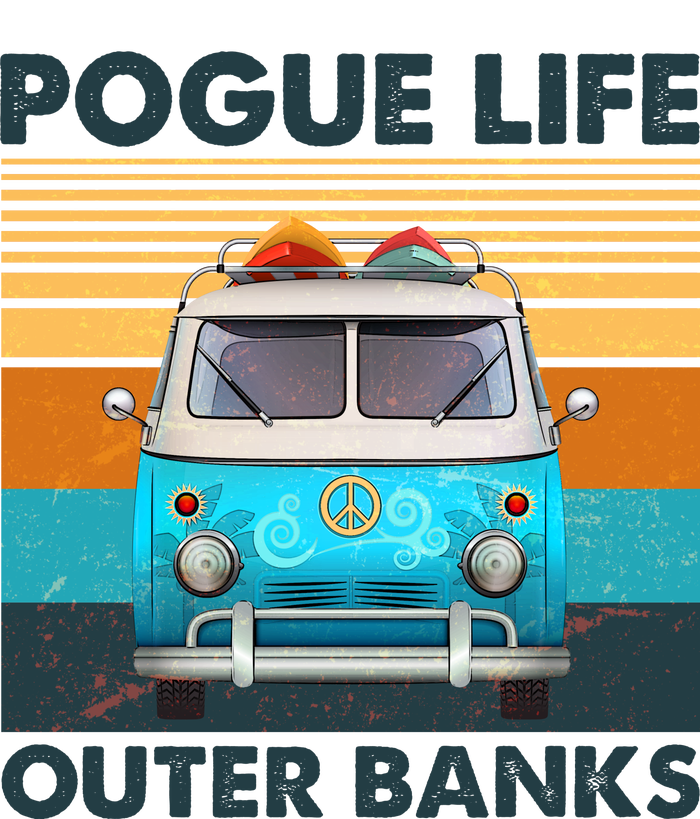 Vintage Pogue Life Outer Banks Surf Bus T-Shirt