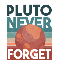 Pluto Never Forget Tall Long Sleeve T-Shirt