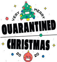 Quarantined Christmas Raglan Sleeve Pajama Set