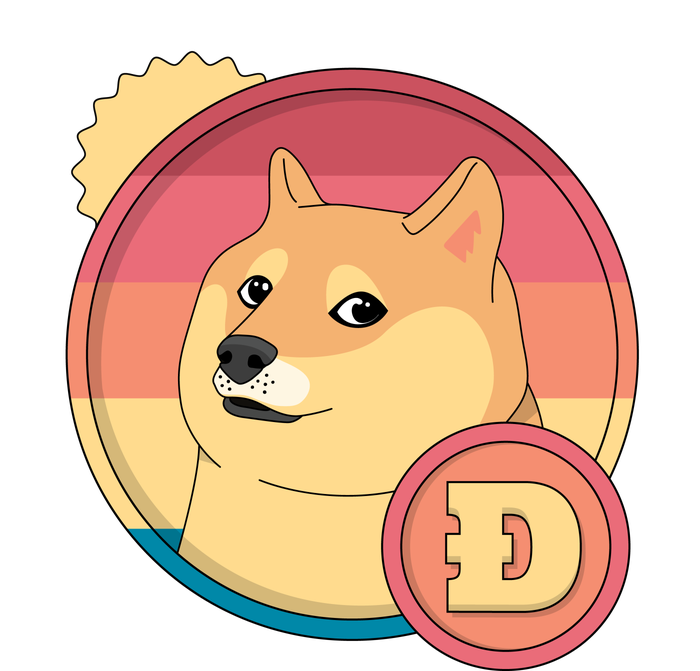 Retro DogeCoin T-Shirt