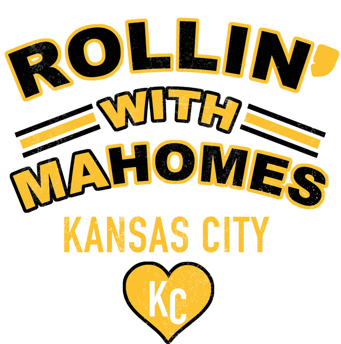 Rollin With Mahomes Kansas City Raglan Sleeve Pajama Set