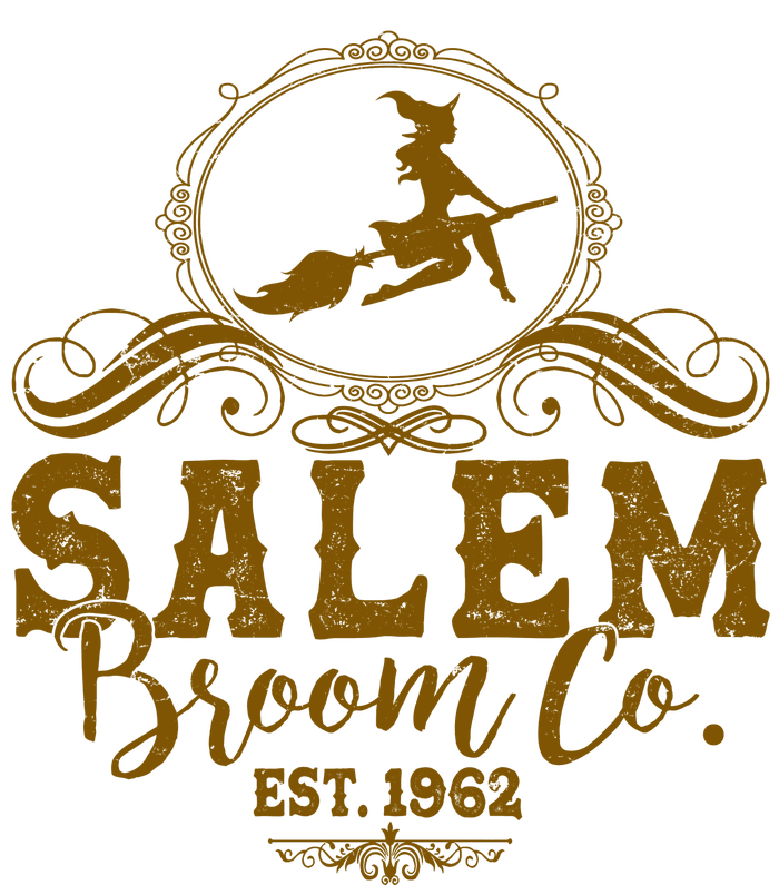 Halloween Salem Broom Co Est 1962 Baseball Sleeve Shirt