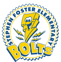 Stephen Foster Elementary Bolts Logo Raglan Sleeve Pajama Set