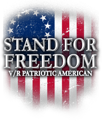 Stand For Freedom V/R Patriotic American Trucker Hat