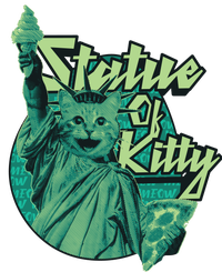 Statue Of Kitty Long Sleeve Shirt