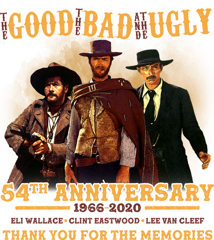 The Good The Bad And The Ugly 54th Anniversary Raglan Sleeve Pajama Set