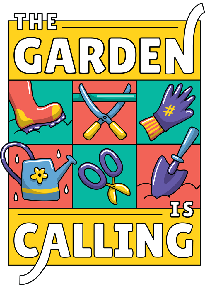 The Garden Is Calling Tall T-Shirt