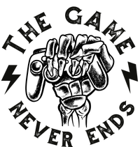 The Game Never Ends Bumper Sticker