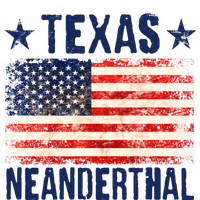 Texas Neanderthal Distressed US Flag Trucker Hat