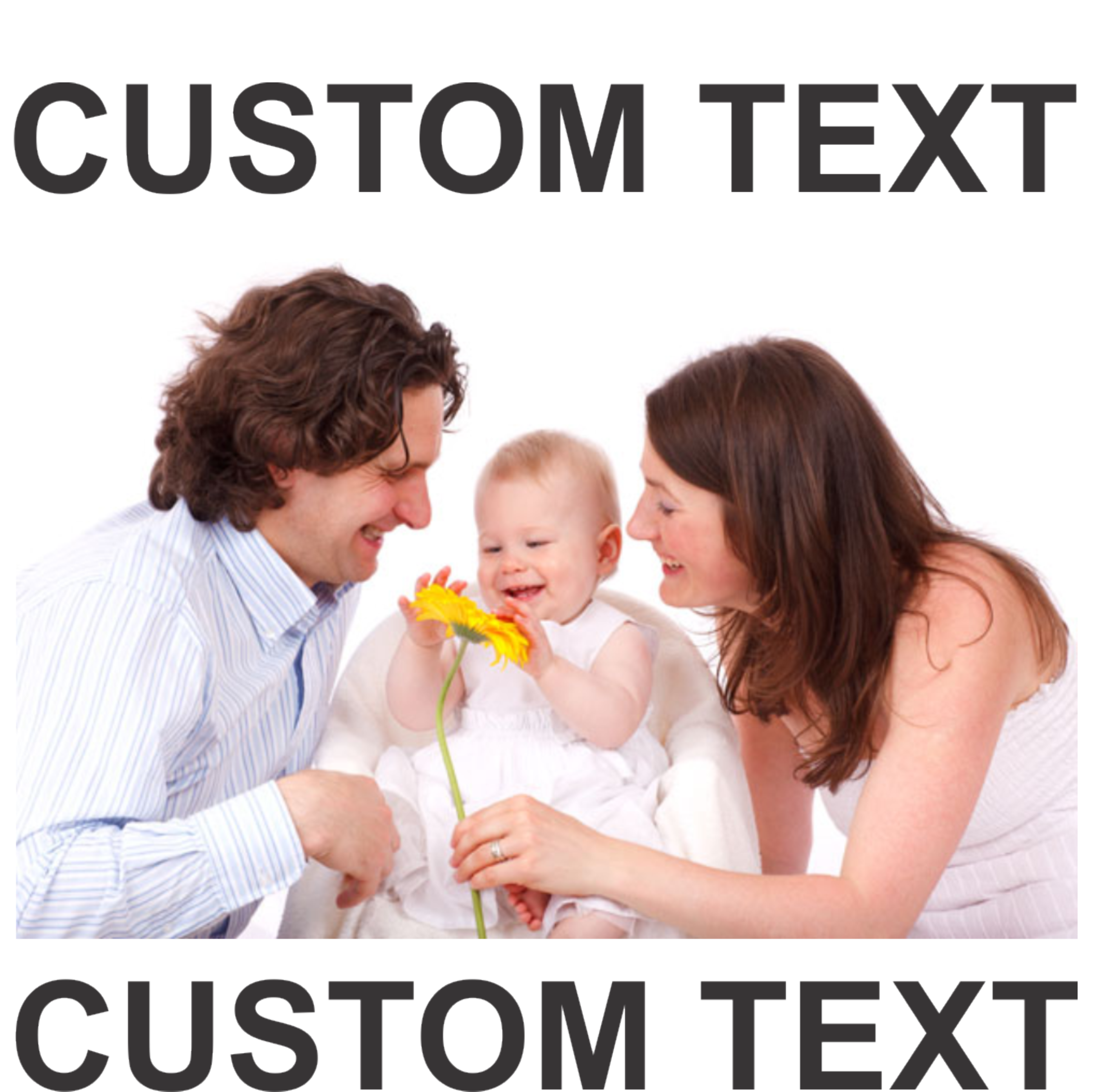 Upload Personalize Design or Photo Custom Text Kids Sweatshirt