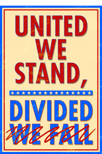 United We Stand Divided T-Shirt