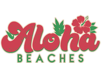 Vintage Aloha Beaches Logo T-Shirt