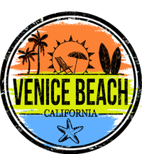 Venice Beach Retro Circle USA-Made Doggie Bandana