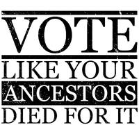 VOTE Like Your Ancestors Died For It Raglan Sleeve Pajama Set