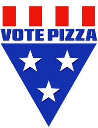 Elections Vote Pizza T-Shirt