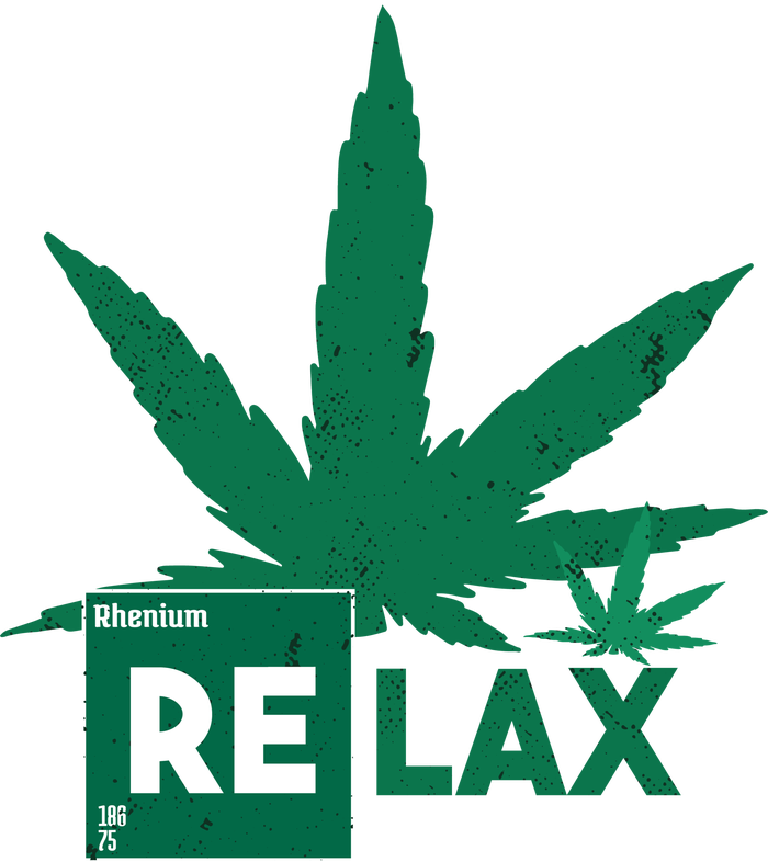 Relax Hemp Leaf Medical Marijuana T-Shirt