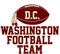 Vintage Distressed Washington DC Football Team Snapback Five-Panel Rope Hat