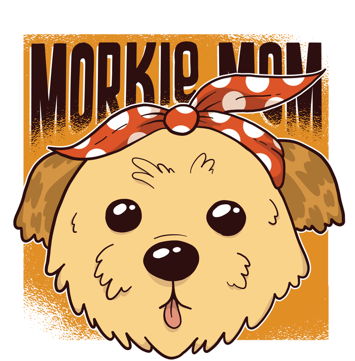 Morkie Mom Snapback Five-Panel Rope Hat