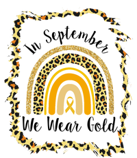 In September We Wear Gold Leopard Rainbow Hoodie