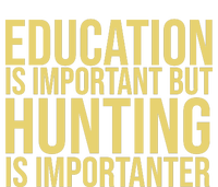 Education Is Important But Hunting Is Importanter Mesh Reversible Basketball Jersey Tank