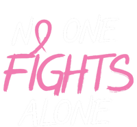 No One Fights Alone Breast Cancer 7-Panel Snapback Hat