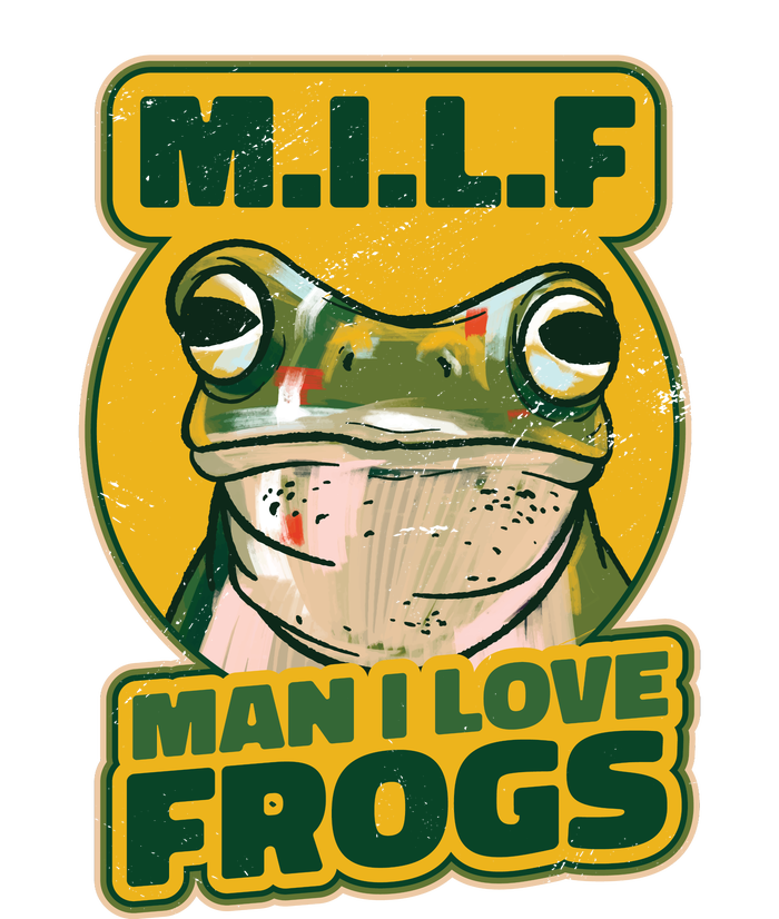 MILF Man I Love Frogs Funny Pajama Set