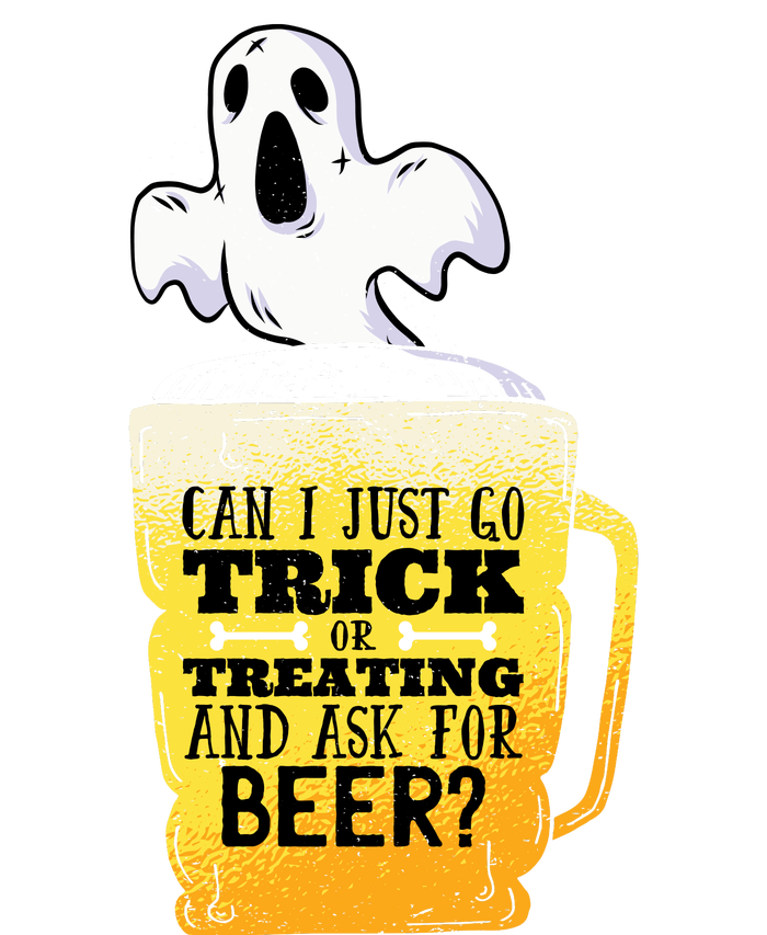 Trick Or Treating Beer Funny Tank Top