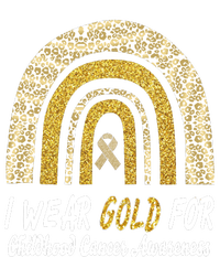 I Wear Gold Boho Gold And Leopard Pint Rainbow Women's T-Shirt