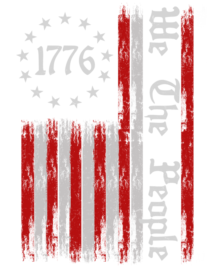 We The People 1776 Distressed USA American Flag Grommeted Golf Towel