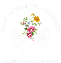 Grow To Your Full Potential Occupational Therapy Tie-Dye T-Shirt