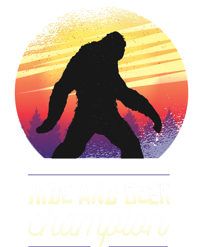 Big Foot Hide And Seek Champion T-Shirt