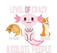 Level Of Crazy Axolotl People High Crown Mesh Back Trucker Hat