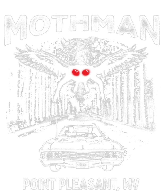 Mothman Point Pleasant WV Tie-Dye T-Shirt