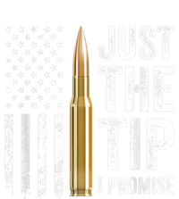 Just The Tip I Promise Funny Gun Owner Pro Guns USA Flag Tie Dye Hoodie