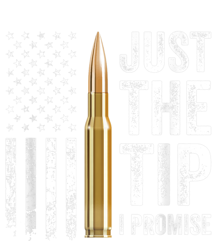 Just The Tip I Promise Funny Gun Owner Pro Guns USA Flag Tie Dye Hoodie