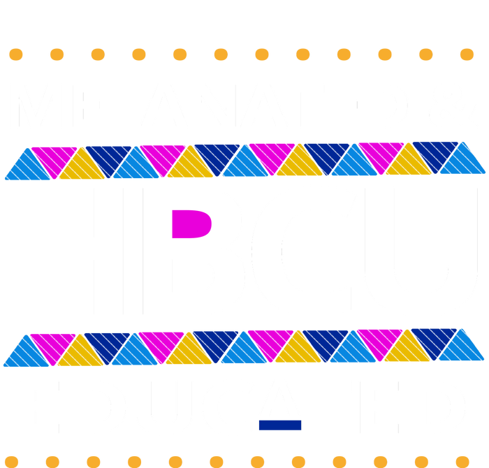 Melanated HBCU Educated PosiCharge RacerMesh Polo