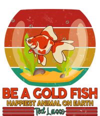 Funny Be A Gold Fish Happiest Animal On Earth Ted Lasso Cooling Performance Long Sleeve Crew